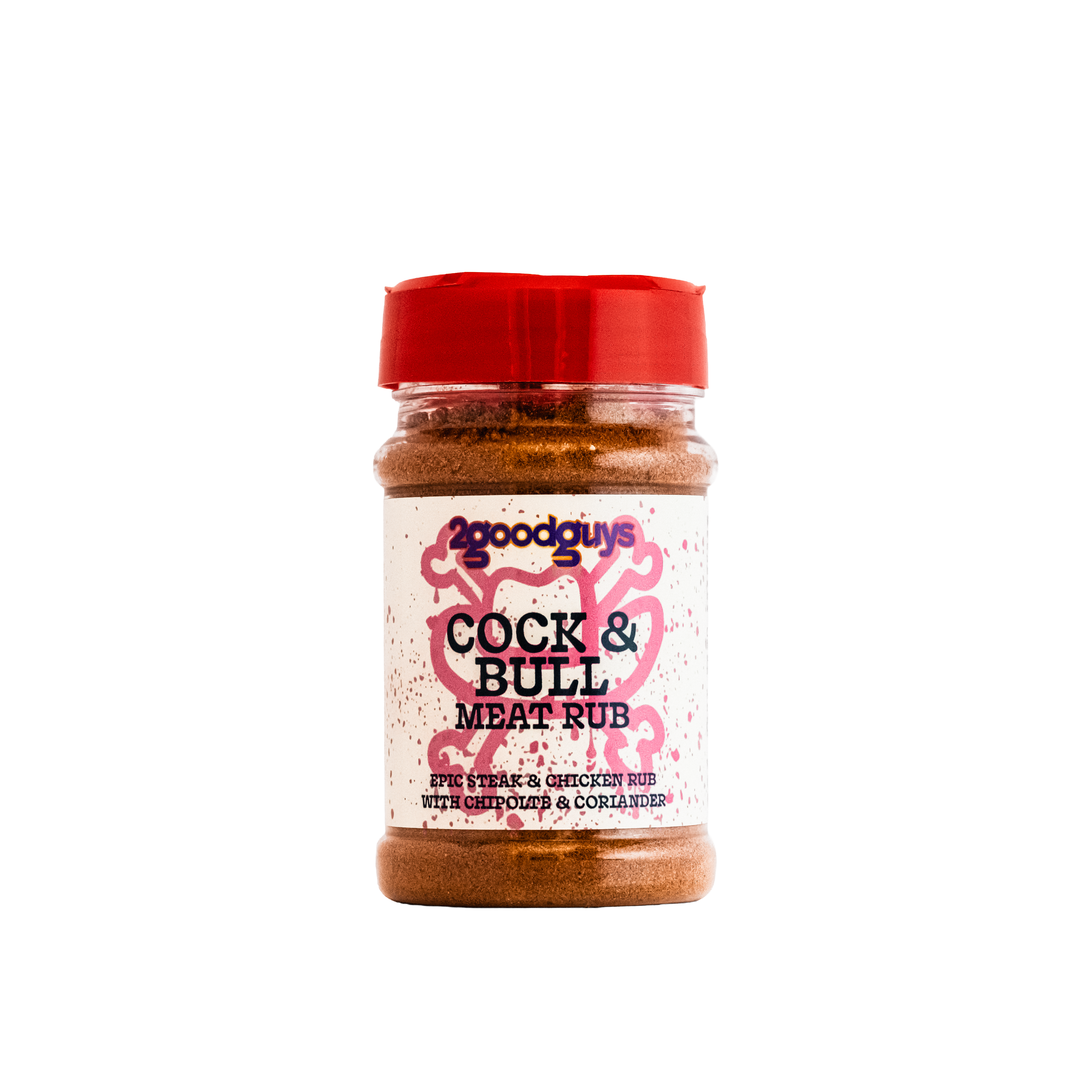 2GoodGuys Cock & Bull meat rub.