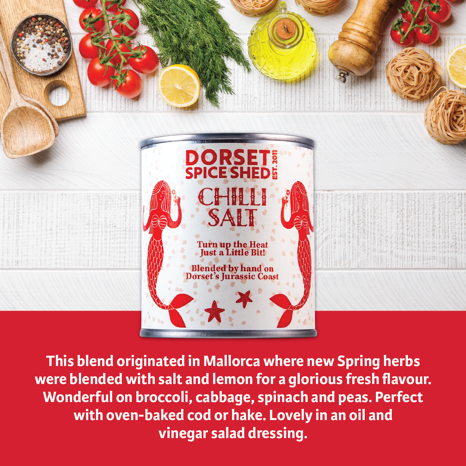 Dorset Spice Shed Chilli Salt - Dorset Spice Shed