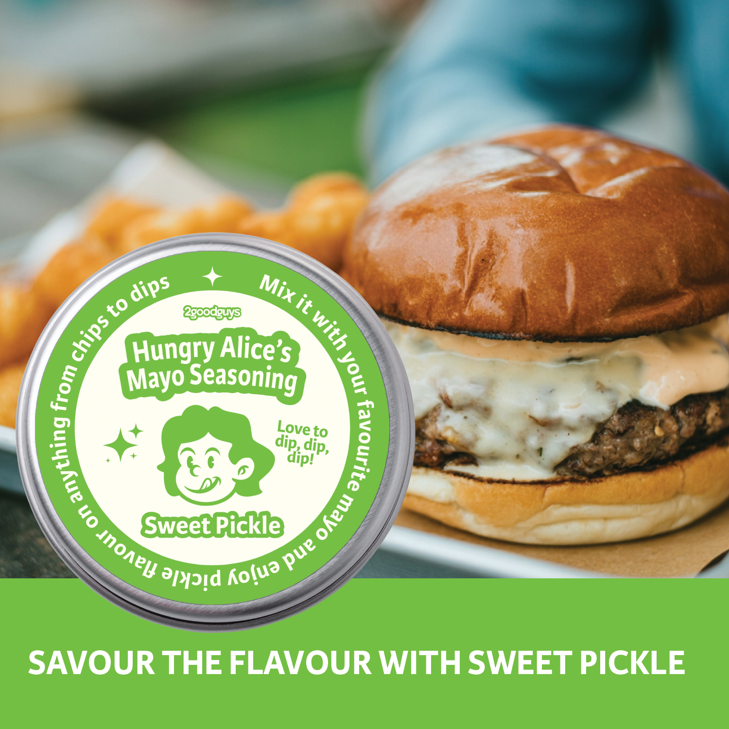 2GoodGuys Hungry Alice Mayonnaise Seasoning Sweet Pickle - Dorset Spice Shed