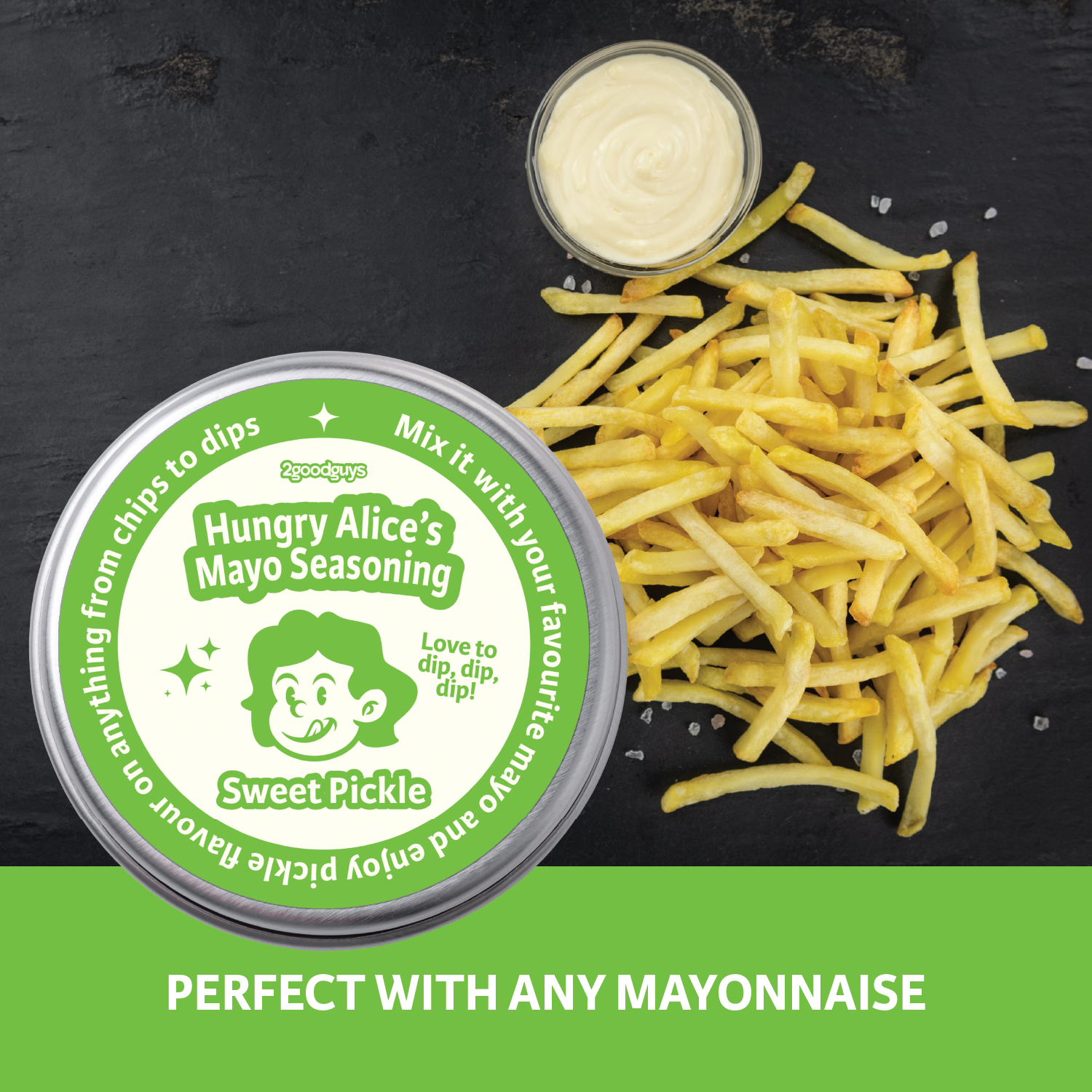 2GoodGuys Hungry Alice Mayonnaise Seasoning Sweet Pickle - Dorset Spice Shed